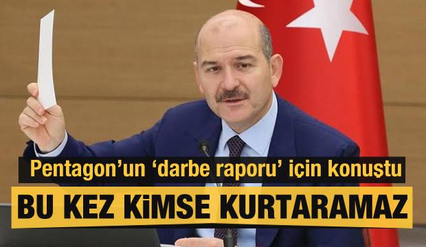 Soylu: Darbeye kalkışanı bu kez kimse kurtaramaz