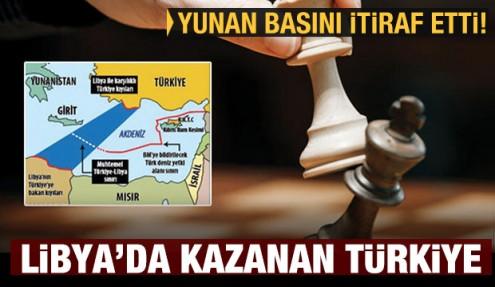 Yunan medyasından itiraf: Libya'da kazanan Türkiye oldu