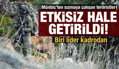 MSB duyurdu: Sızmaya çalışan teröristler etkisiz hale getirildi