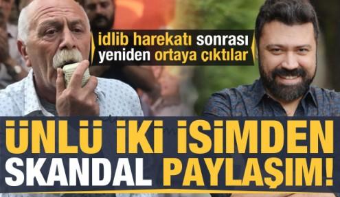 Türkiye'nin başlattığı dev operasyon sonrası ünlü isimlerden skandal İdlib paylaşımı!