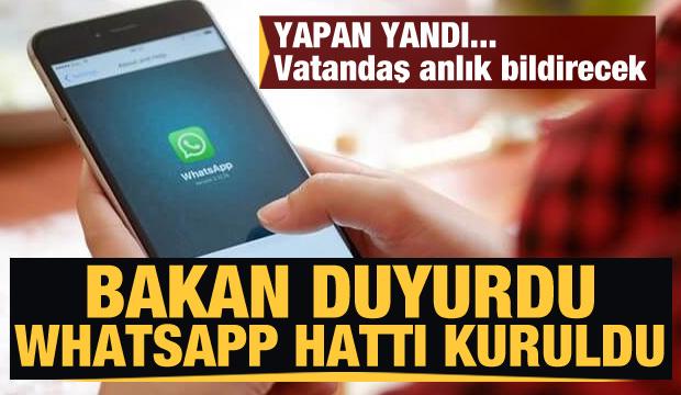 Bakan açıkladı! WhatsAp hattı kuruldu... Gıdada yeni dönem vatandaş anlık bildirecek