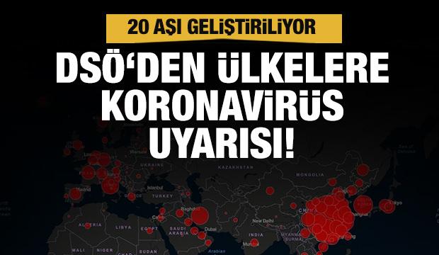 DSÖ'den ülkelere koronavirüs çağrısı