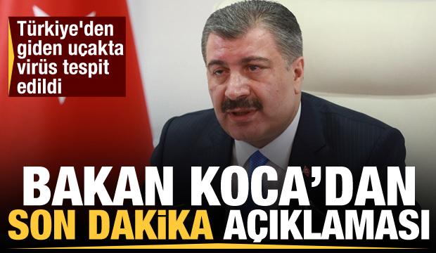 Turkiye Den Giden Ucakta Koronavirus Tespit Edildi Bakan Koca Dan Son Dakika Aciklamasi Guncel Haberleri Haber7