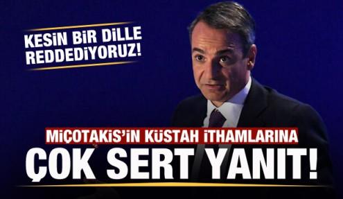 Türkiye'den Miçotakis'in küstah ithamlarına cevap!