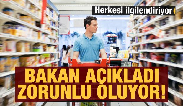 Bakan Pekcan açıkladı! Herkesi ilgilendiriyor! Artık zorunlu oluyor