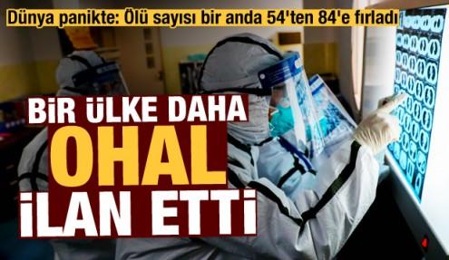 Dünyada koronavirüs paniği! Kötü haberler peş peşe geldi, bir ülke OHAL ilan etti