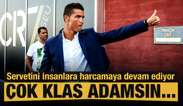 Ronaldo yine gönülleri fethetti!