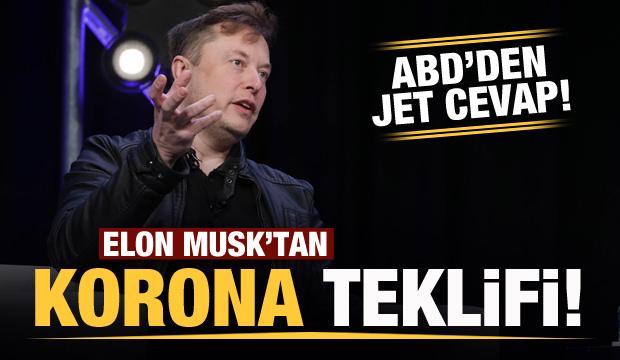 Elon Musk, koronavirüs için harekete geçti! ABD'den ilk tepki!