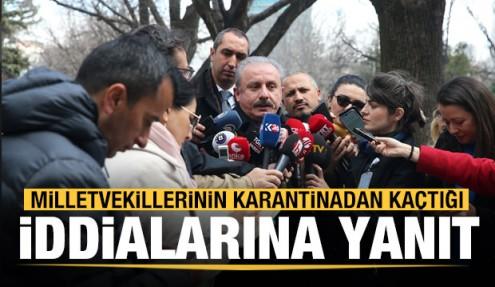 Mustafa Şentop iddialara cevap verdi!