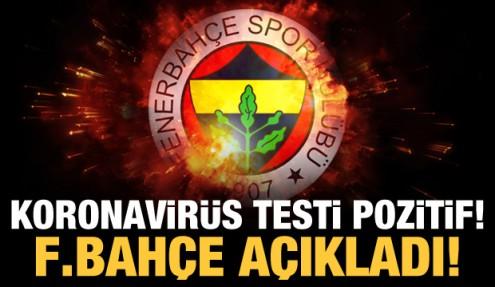 Fenerbahçe'de iki koronavirüs tespiti!