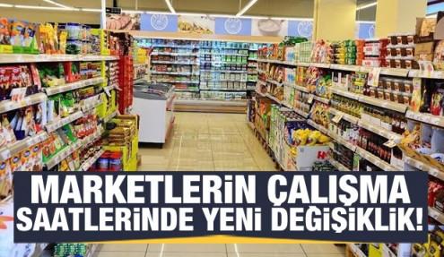 TPF'den açıklama! Marketlerin çalışma saatlerinde yeni değişiklik!