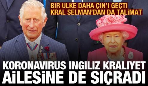 Türkiye ve dünyada son durum: Koronavirüs İngiliz Kraliyet Ailesine sıçradı