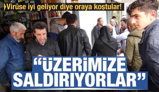 Virüse iyi geliyor diye oraya koştular! Üzerimize saldırıyorlar