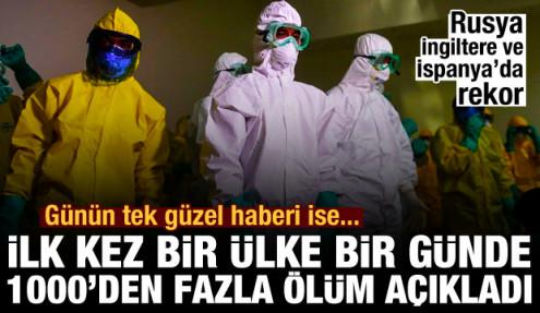 ABD, Rusya, İngiltere ve İspanya'da koronavirüste rekor artış! Günün tek güzel haberi ise...