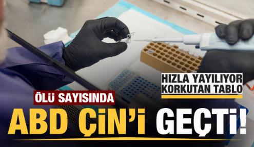 ABD'deki Kovid-19 kaynaklı ölen kişi sayısı Çin'i geçti