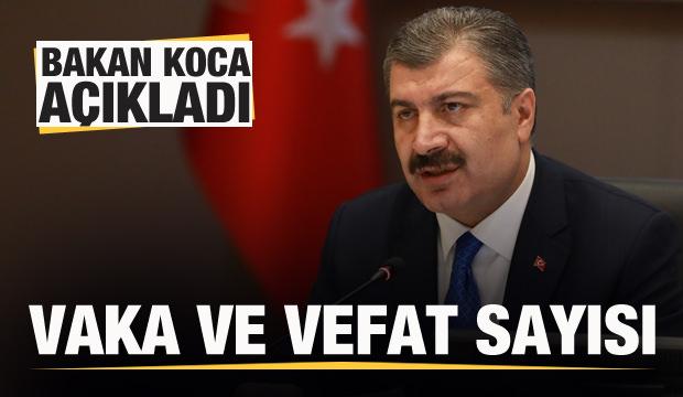 Bakan Koca, can kaybı ve vaka sayısını açıkladı