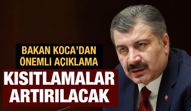 Son dakika! Sağlık Bakanı Koca'dan son dakika koronavirüs açıklamaları