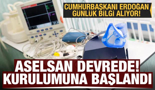ASELSAN yerli solunum cihazı için üretim hattını kurmaya başladı