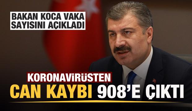 Bakanlık açıkladı! Koronavirüste son rakamlar