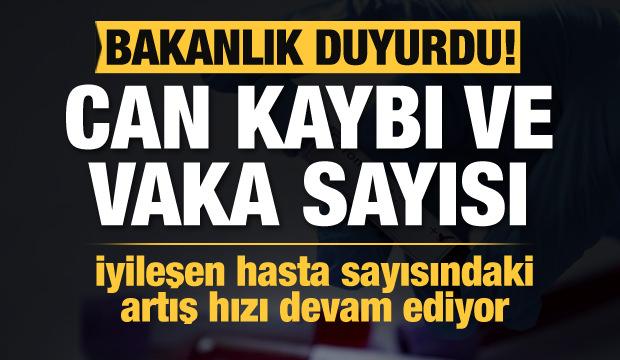 Bakanlık açıkladı: Koronavirüsten can kaybı ve vaka sayısı