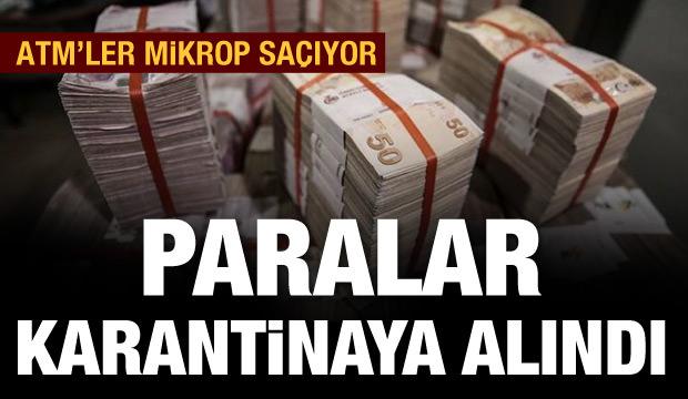 Banknotlar da karantinada: ATM'ler virüs saçıyor