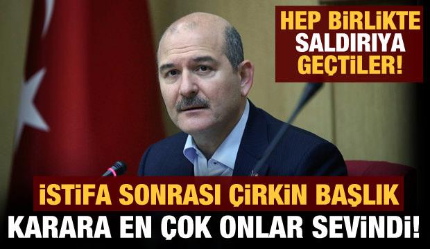 İstifaya çirkin başlık: En çok onlar sevindi