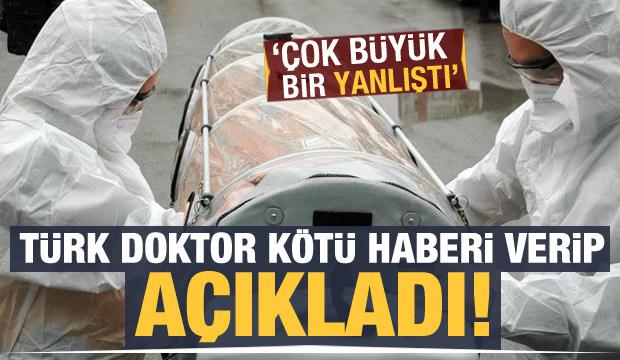 Türk doktor kötü haberi verip açıkladı: Çok büyük bir yanlıştı!