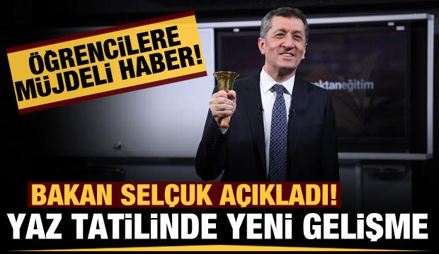 Bakan açıkladı: Yaz tatilinin ortadan kalkması söz konusu değil