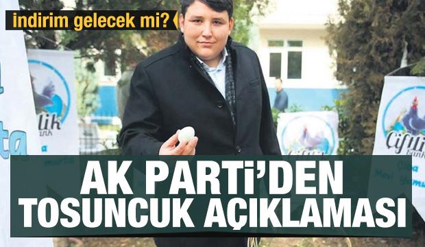AK Parti'den Tosuncuk açıklaması! İndirim gelecek mi?