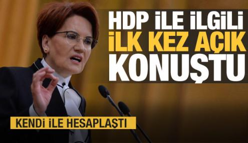 Meral Akşener'in “HDP, PKK’nın uzantısıdır” sözü gündem oldu