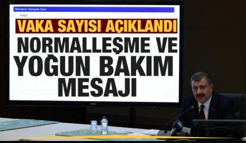 Son Dakika Vaka Sayisi Aciklandi Bakan Koca Normallesme Ve Yogun Bakim Mesaji Guncel Haberleri Haber7
