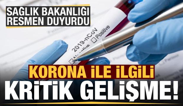 Sağlık Bakanlığı resmen duyurdu! Kritik gelişme