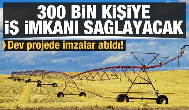 İmzalar atıldı! 300 bin kişiye istihdam sağlayacak