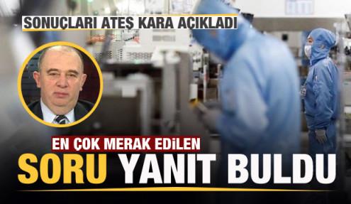 Koronavirüsle ilgili merak edilen soru yanıt buldu! Ateş kara açıkladı