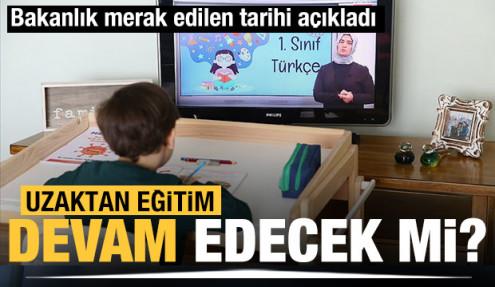 TRT EBA TV eğitimleri devam edecek mi? İlk açıklama geldi