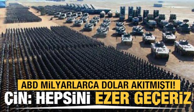 Çin'den çok sert çıkış: Hepsini ezer geçeriz