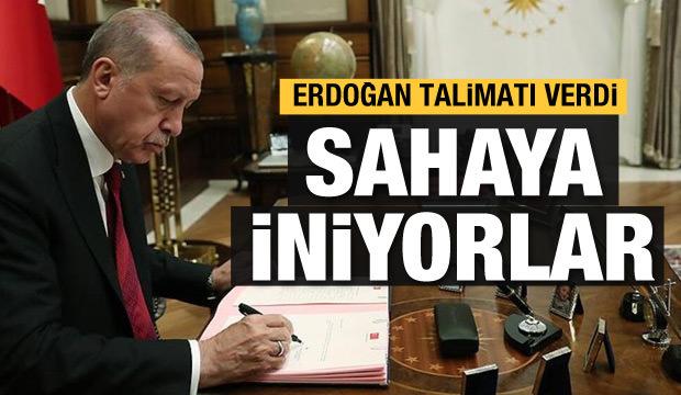Erdoğan talimat verdi, teşkilat sahaya iniyor