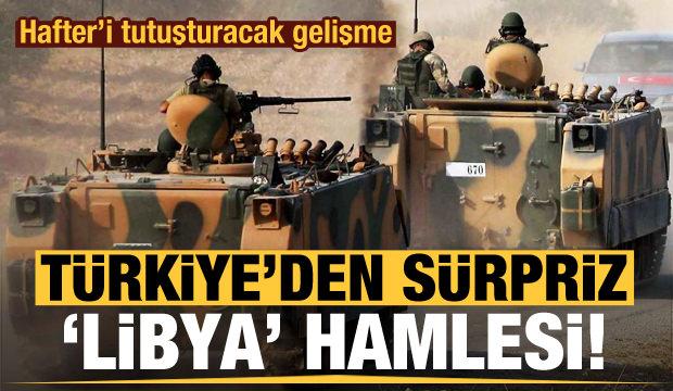 Libya'da sürpriz gelişme! Türkiye gönderdi