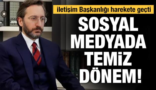 Temiz sosyal medya için düğmeye basıldı