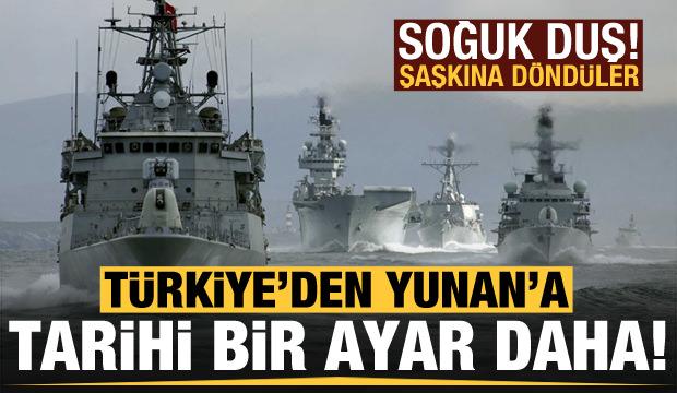 Türkiye'den Yunanistan'a soğuk duş! Görünce şaşkına döndüler