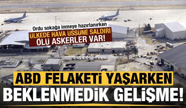 ABD'de askeri üsse saldırı! Ölü askerler var