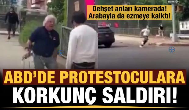 ABD'de neler oluyor? Protestoculara korkunç saldırı