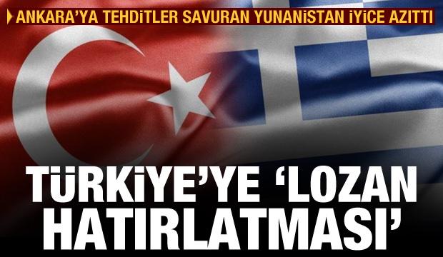 Yunanistan Dan Turkiye Ye Skandal Lozan Anlasmasi Hatirlatmasi Dunya Haberleri