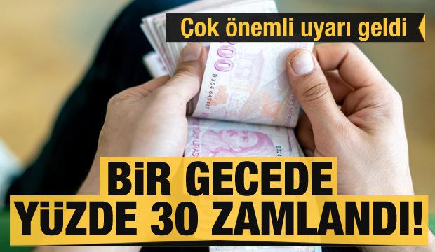 Bir gecede yüzde 30 zamlandı! Konut alacaklarda çok önemli uyarı geldi