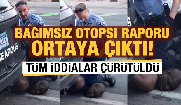George Floyd'un otopsi raporu ortaya çıktı! Tüm iddialar çürütüldü
