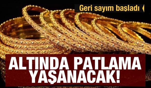 Geri sayım başladı! Altında patlama yaşanacak
