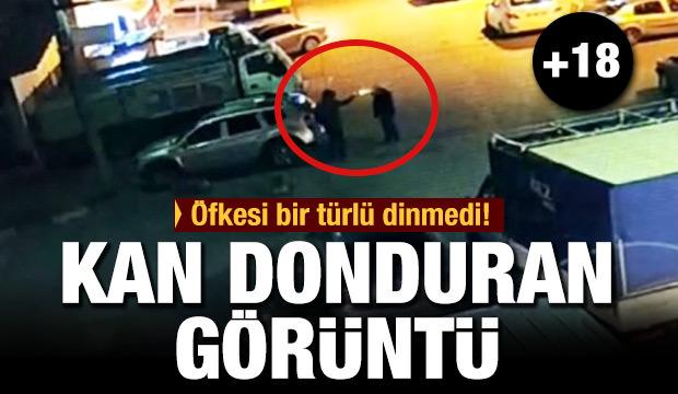 Kan donduran görüntü! Akrabası muhtara kurşun yağdırdı