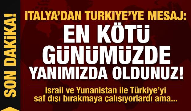 �talya'dan T�rkiye'ye: En k�t� g�n�m�zde yan�m�zda oldunuz!