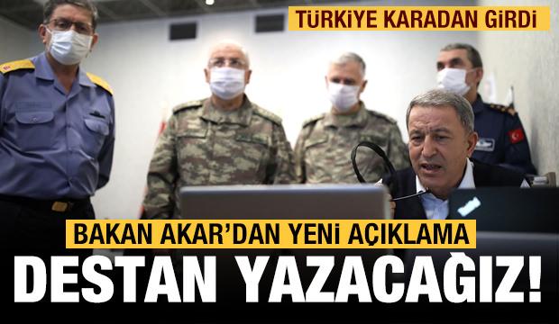turkiye karadan girdi bakan akar dan