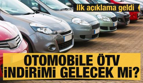 Otomobile ÖTV indirimi gelecek mi? İlk açıklama geldi
